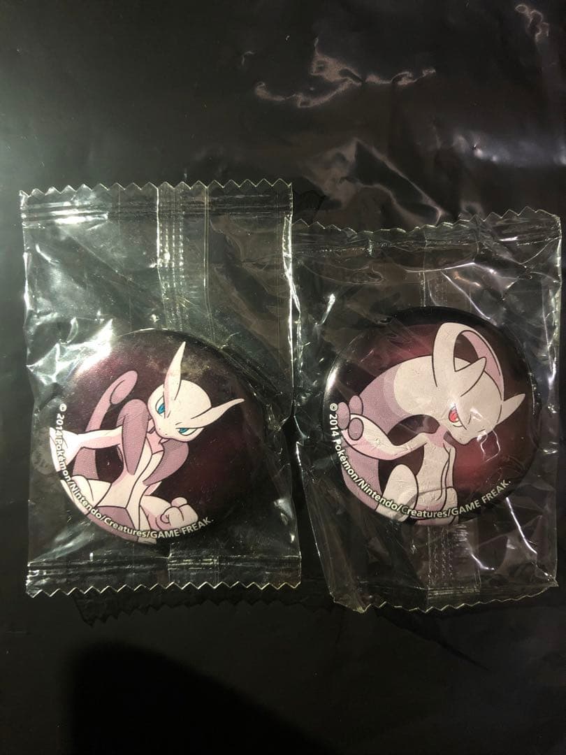 ZA祝　2014絶版　メガミュウツーXY セット　缶バッジ　ポケモン