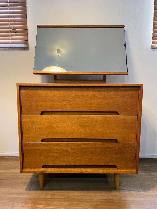 yamiiヴィンテージ イギリス オーク材 チェストドレッサー 仕上済