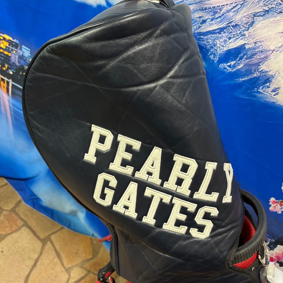 寶BT-1063 PEARLY GATES ネイビー スタンドキャディバッグ