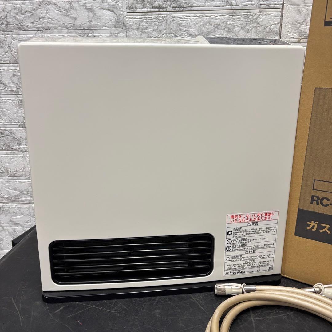 85　リンナイ　ガスファンヒーター　RC-N365E　都市ガス　送料無料　綺麗