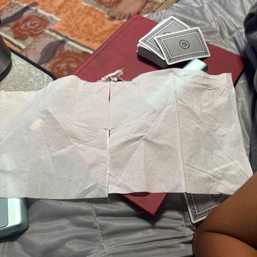 1000年に一度の繋がったティッシュ