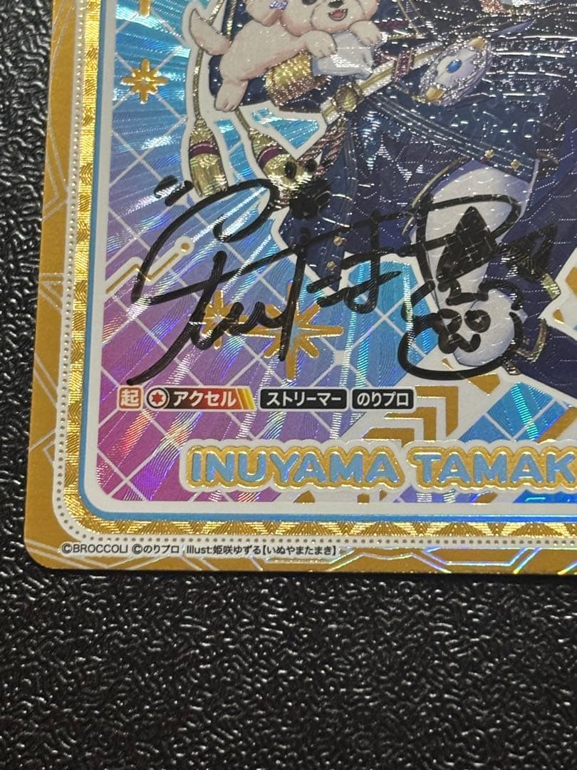 Vividz 犬山たまき　直筆サイン　のりプロ　SING プレシャスメモリーズ