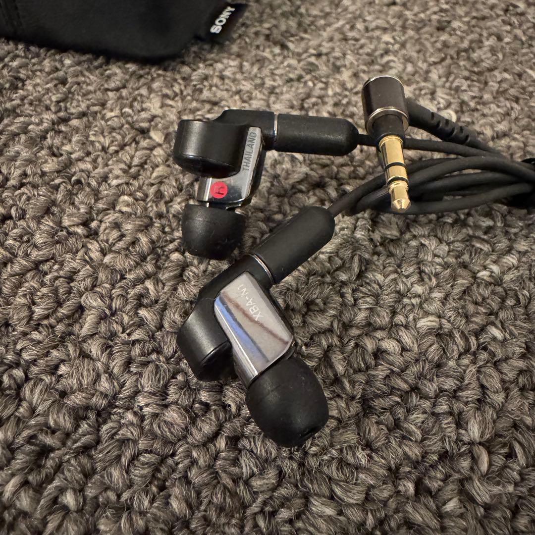 【美品】SONY XBA-N1 ハイレゾ対応 有線イヤホン