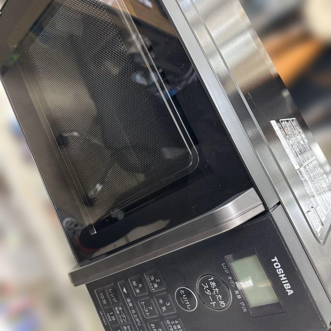 名古屋近郊限定　2025年 TOSHIBA オーブンレンジ　鉄板付き　ピカピカ