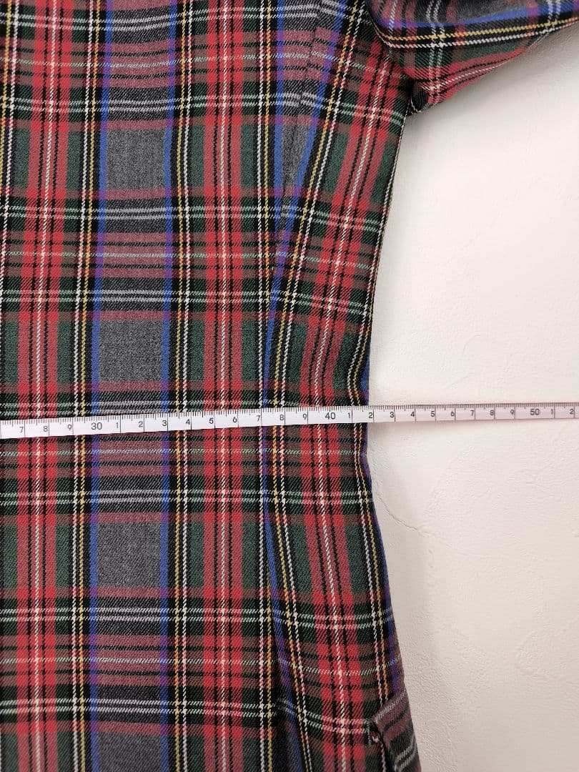 Lam bretta ランブレッタ タータンチェック テーラードジャケット M