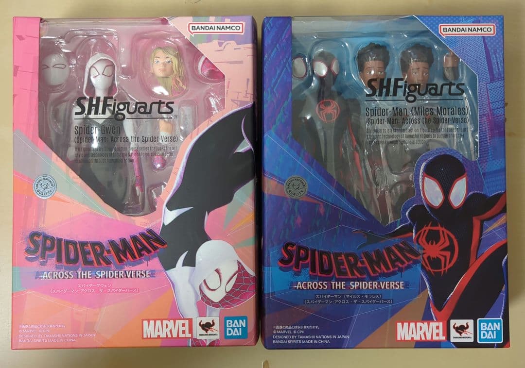 S.H.Figuarts スパイダーグウェン+スパイダーマン 2体セット