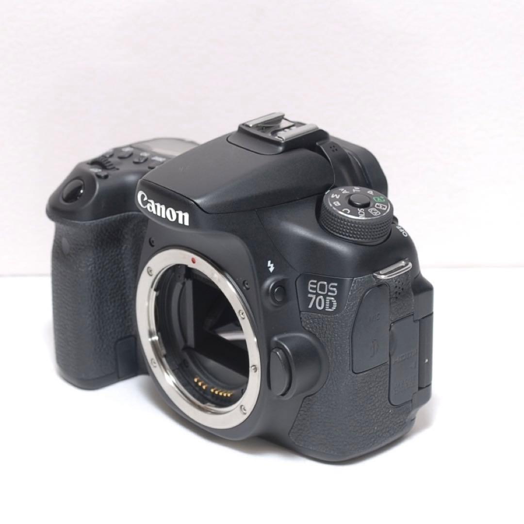 高速連写機能✨Canon EOS 70D✨シングルレンズ✨Wi-Fi機能あり