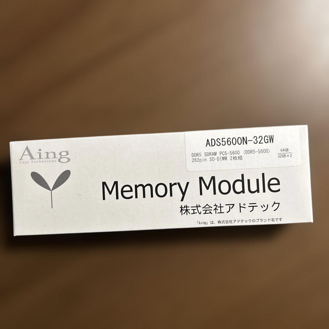 メモリー DDR5-5600 SO-DIMM