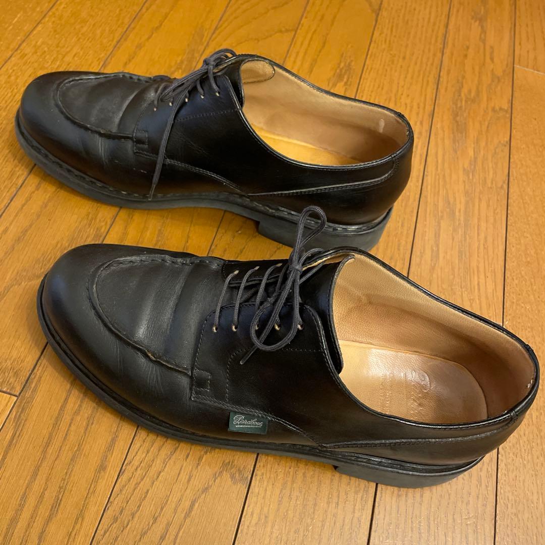 Paraboot シャンボード ブラック リスレザー 8.5 美品