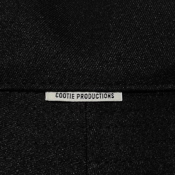 極美品 COOTIE ポリエステルツイルボールハット ブラックL タグ付属 帽子