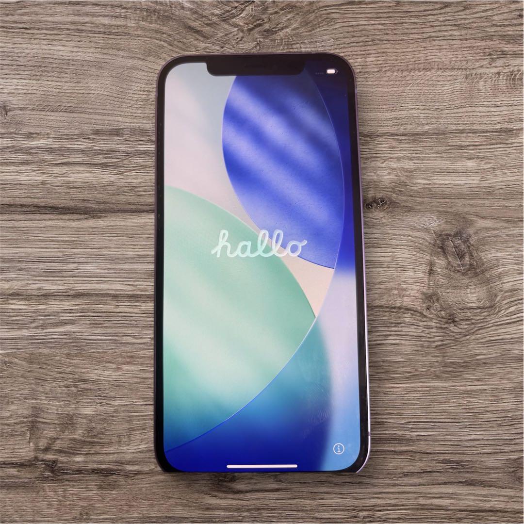 iPhone12 128GB パープル シムフリー