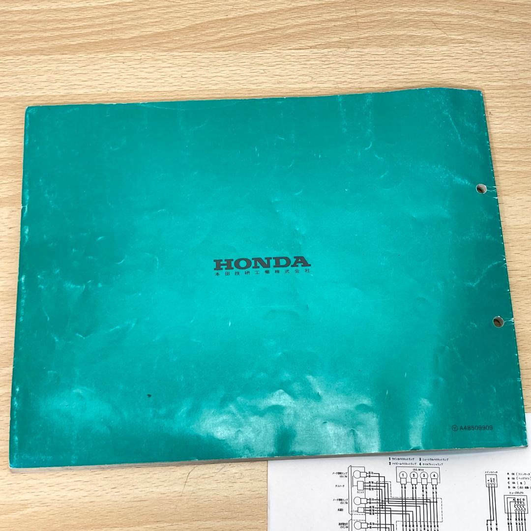 HONDA VT250 SPADA サービスマニュアル パーツリスト 配線図