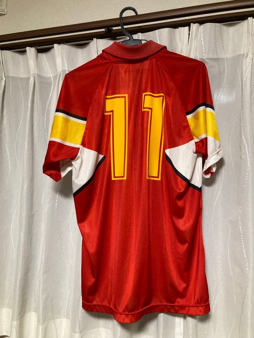 小倉隆史 名古屋グランパスエイト ユニフォーム　92年カップ戦用