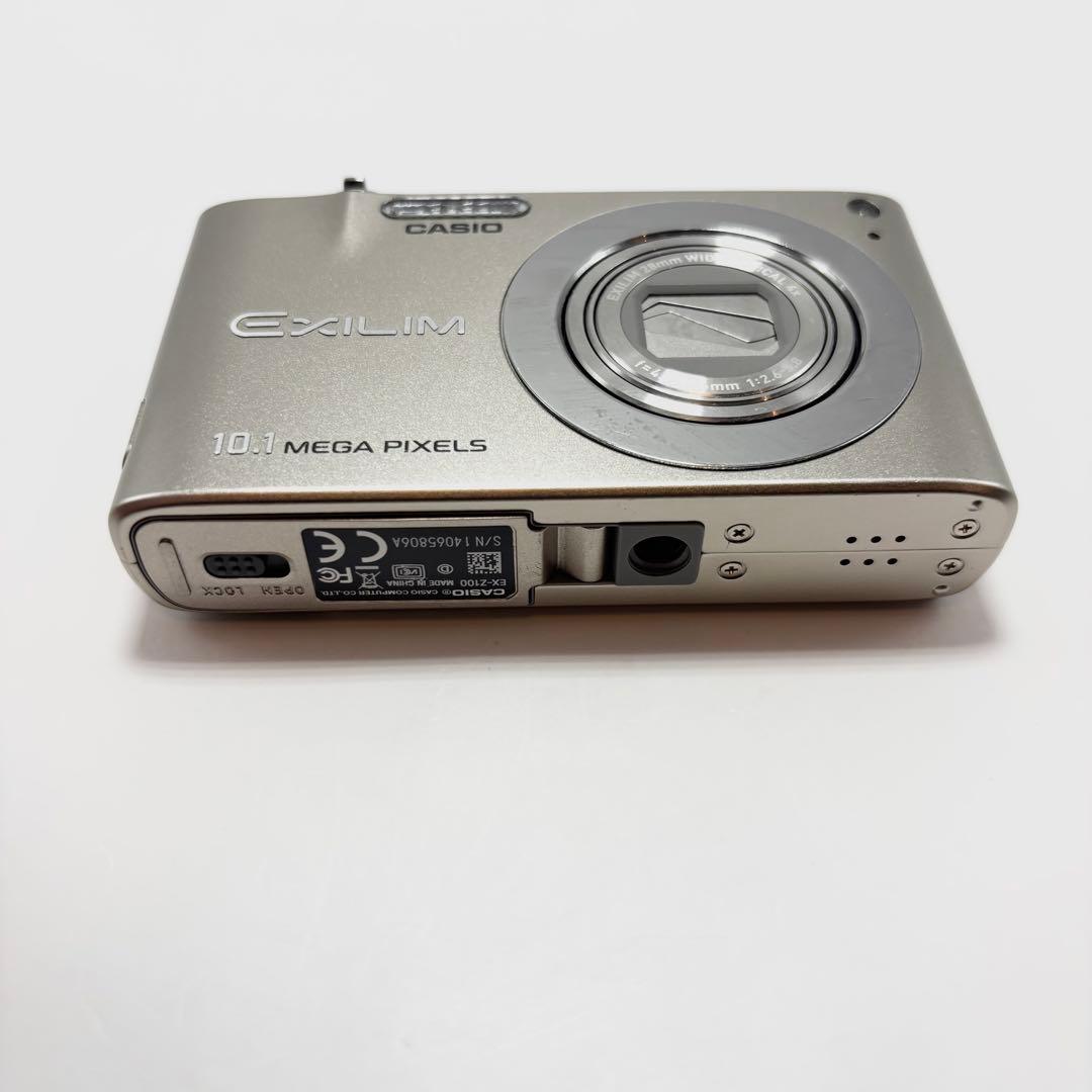 【美品】CASIO EXILIM EX-Z100 ゴールド デジタルカメラ