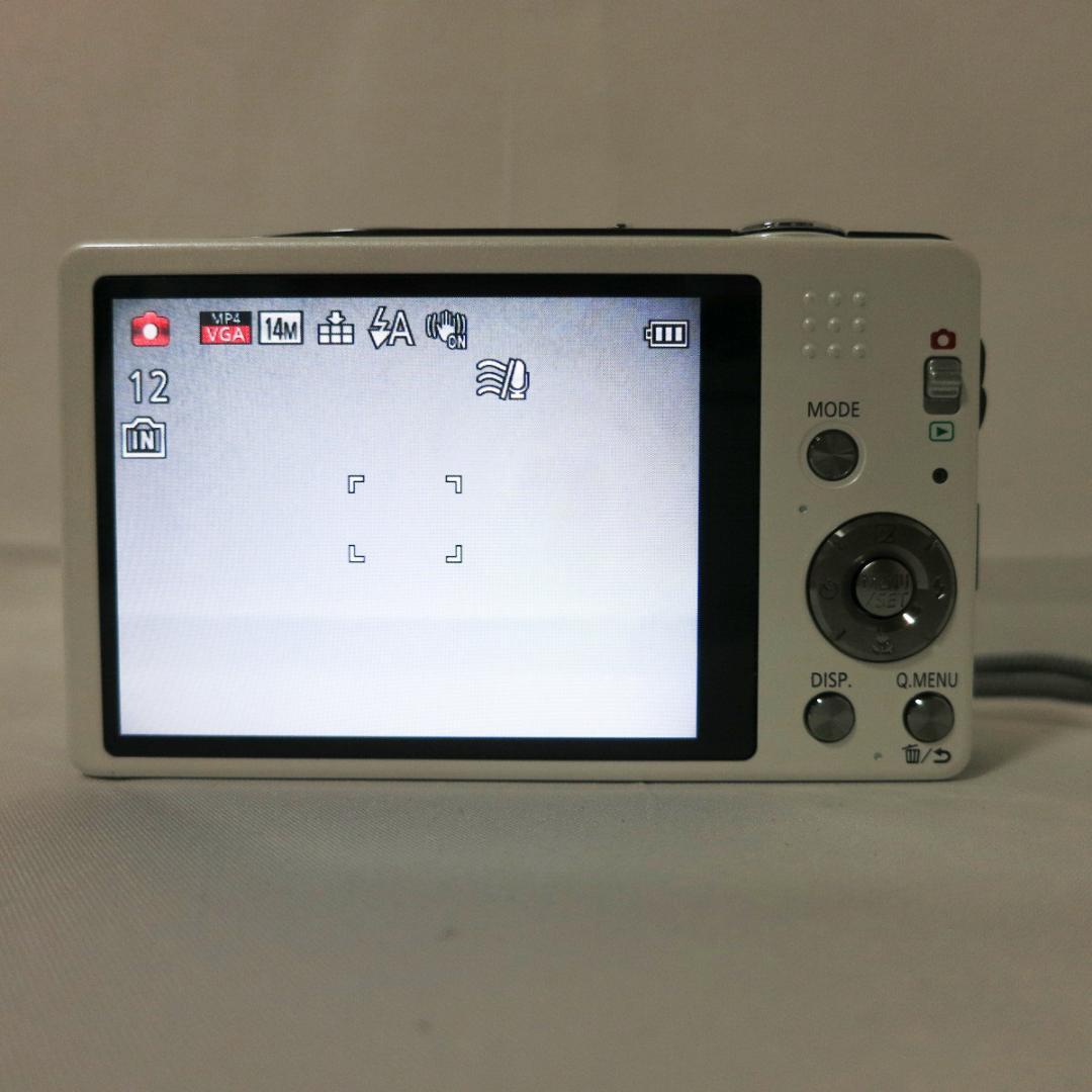 ☆美品☆Panasonic LUMIX DMC-SZ7 ホワイト デジタルカメラ