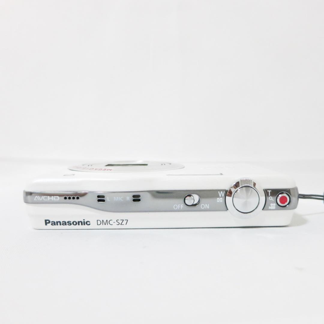 ☆美品☆Panasonic LUMIX DMC-SZ7 ホワイト デジタルカメラ