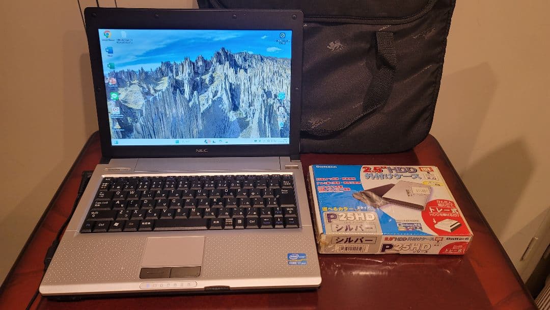 NEC Corei7 Office 2021認証 & 外付けHDDケース