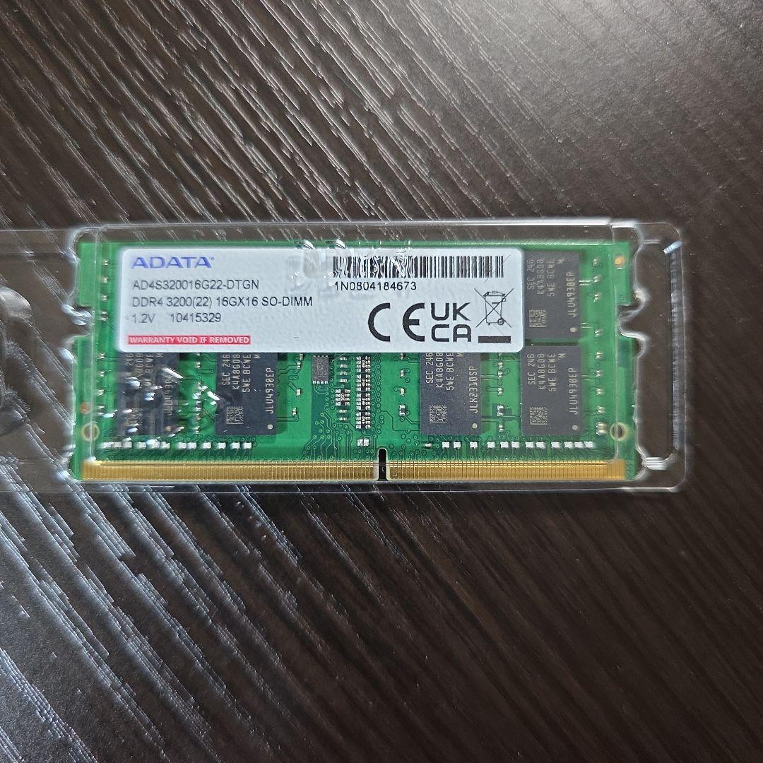 ADATA 16GB×1 DDR4 3200 PC4-25600