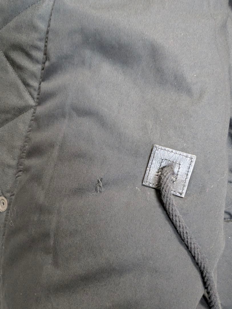 お*ん様 AVIREX TYPE N-3B ブラックミリタリージャケット　L