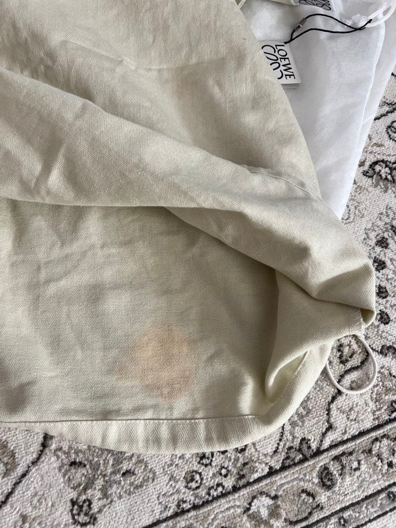 ロエベ　かごバック　ミディアム　美品・定価91,300円→44,444円