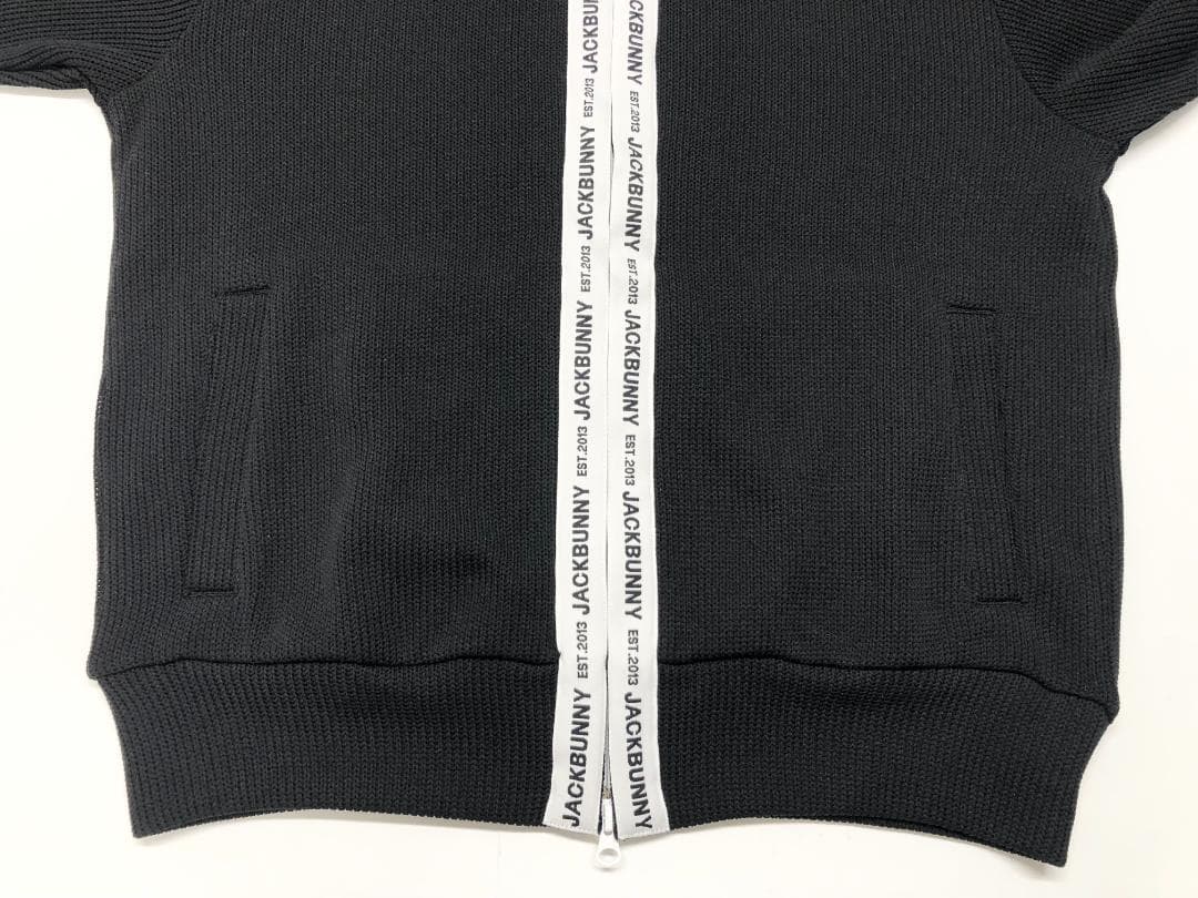 ○★新品未使用　JACK BUNNY　フルジップパーカー　2　ブラック
