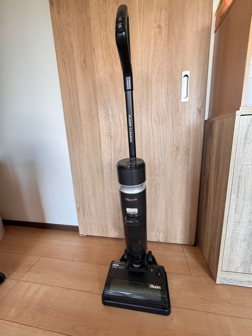 iRoom サイクロンキャニスター掃除機 ブラック