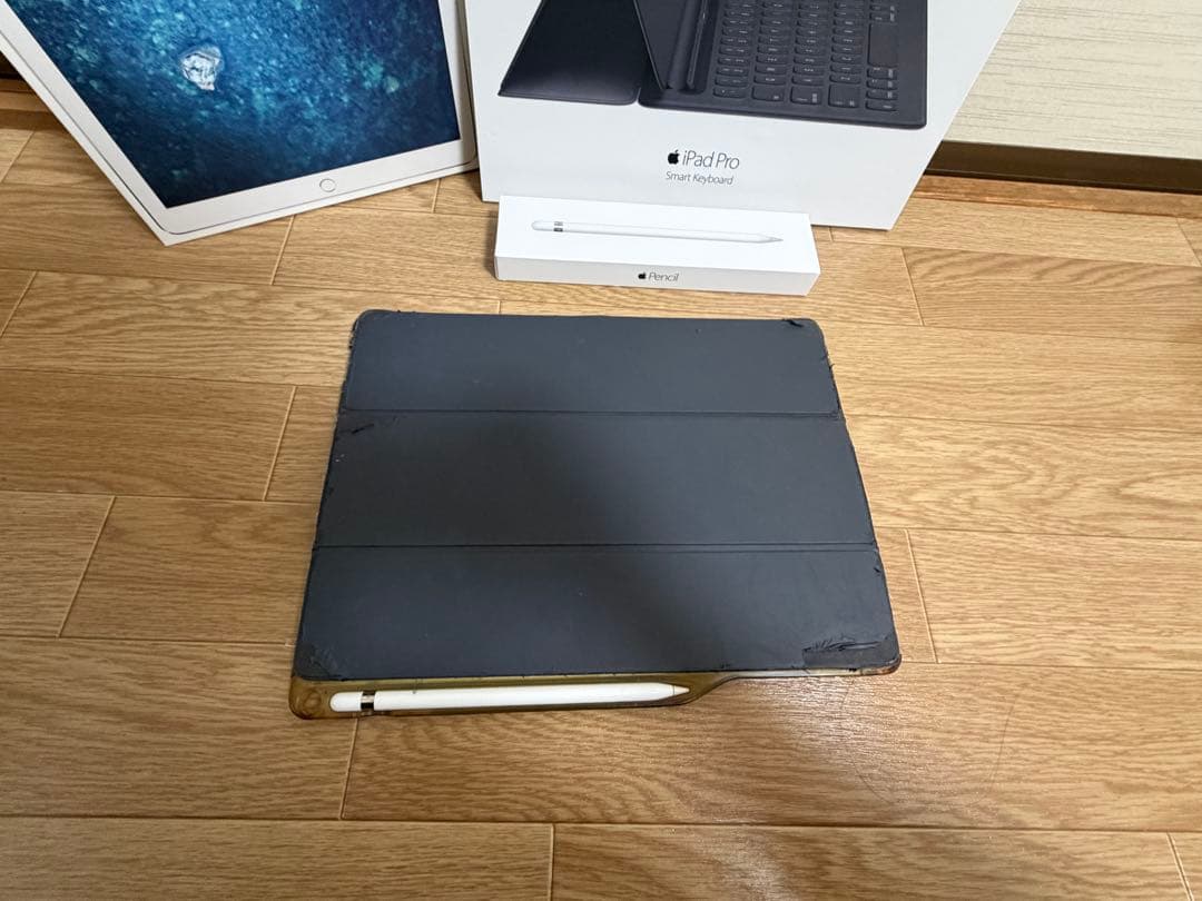 iPad本体 iPadPro12.9cellular+SmartKeyboard+pencil