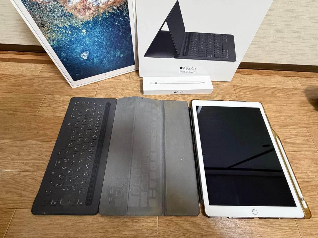 iPad本体 iPadPro12.9cellular+SmartKeyboard+pencil