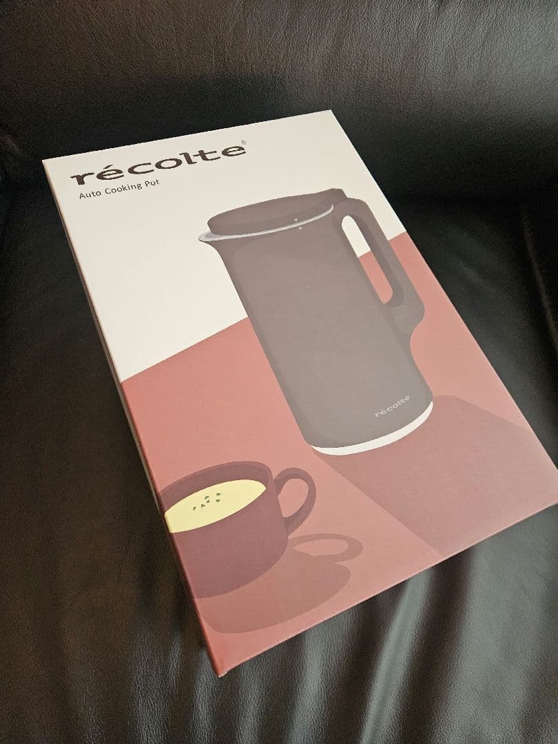 【新品未開封】レコルト 自動調理ポット ブラック