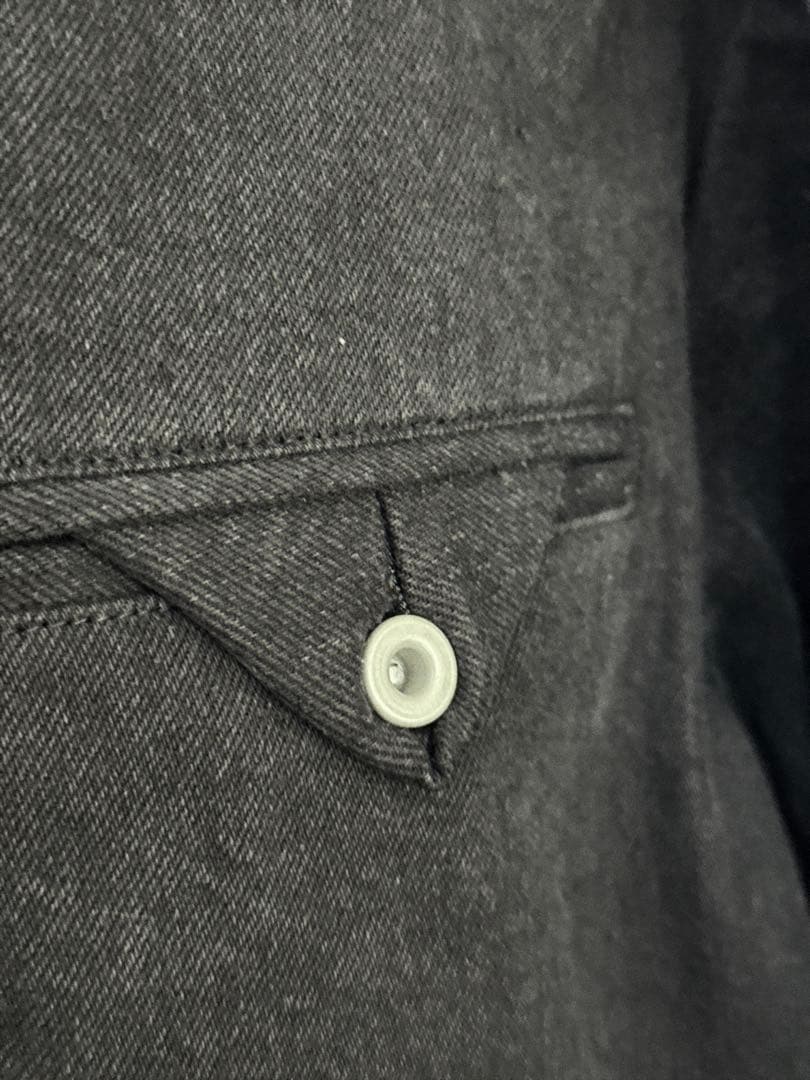 KURO デニム×レザー ハーフコート M 新品同様