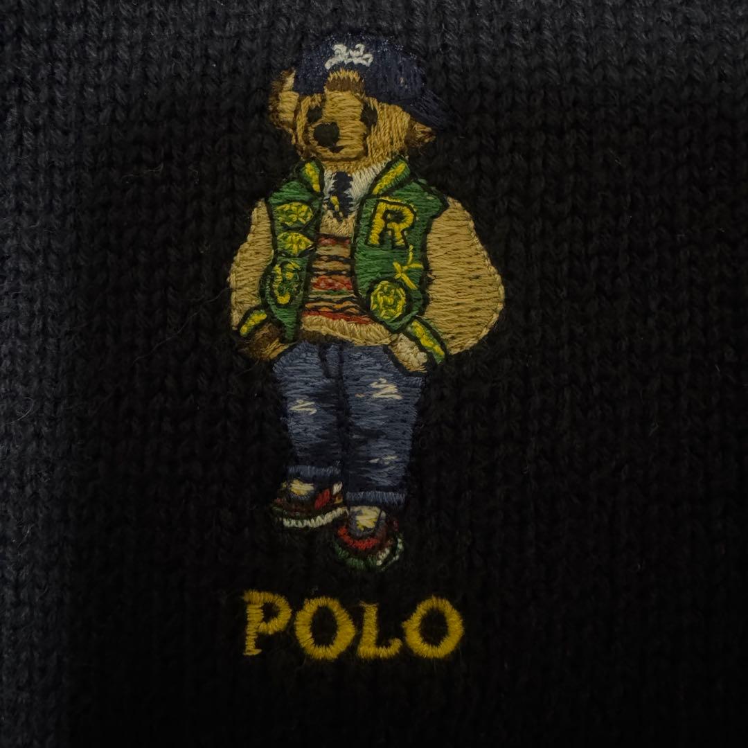 新品早い者勝ち‼︎ポロベア　コットンマフラー　キッズ