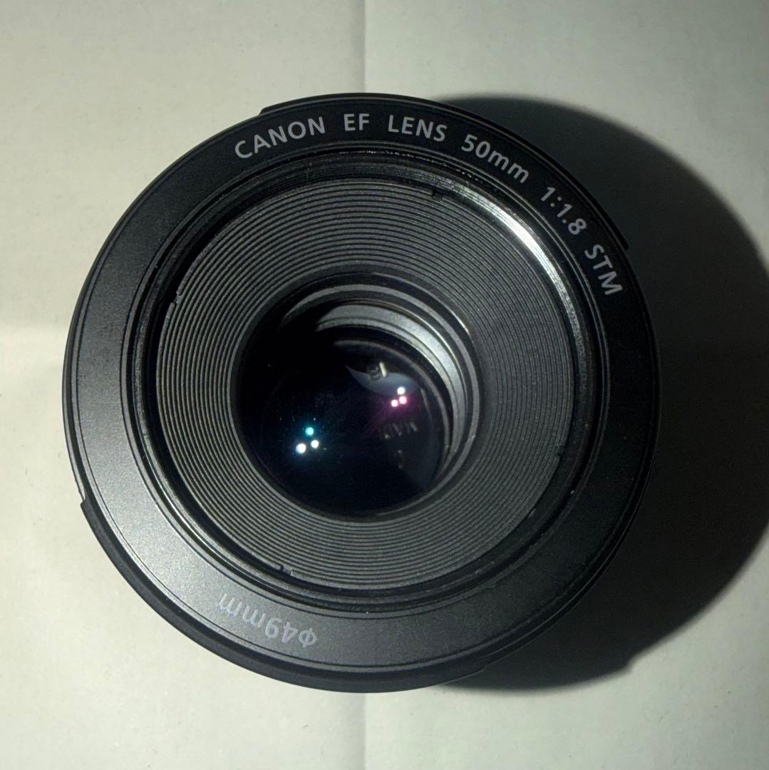​Canon EF 50mm F1.8 STM 単焦点レンズ【美品】