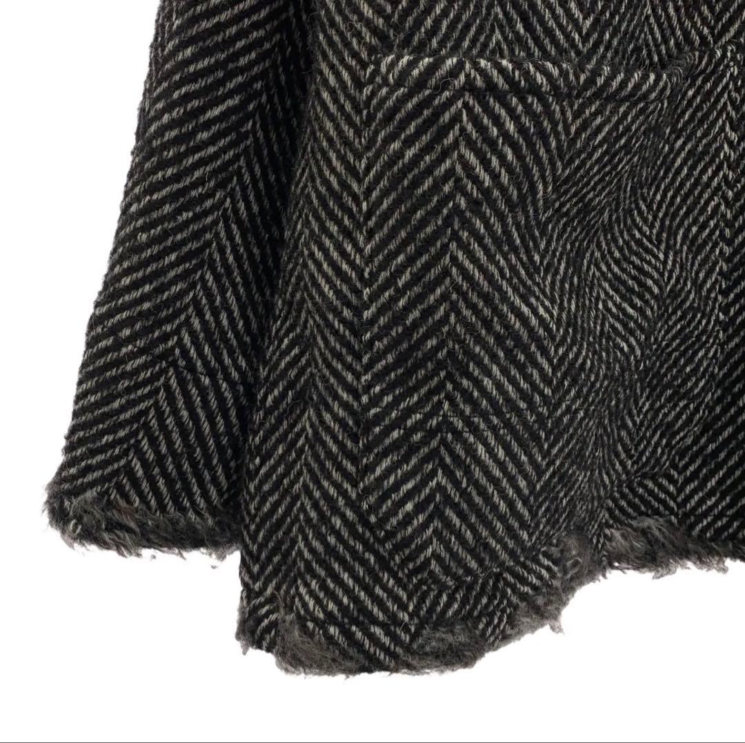 y*i様 ANCELLM DAMAGE WOOL HERRINGBONE COV