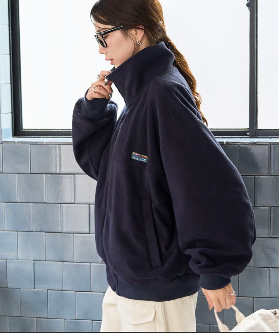 【新品】FREAK'S STORE リバーシブル スタンドカラー ブルゾン