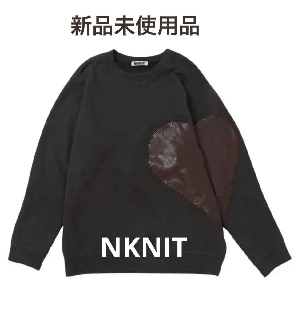 【新品】NKNIT pattern pullover sweat