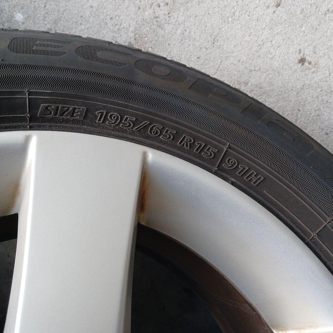 マツダ純正ホイール ブリヂストン エコピア 15インチ ホイールセット