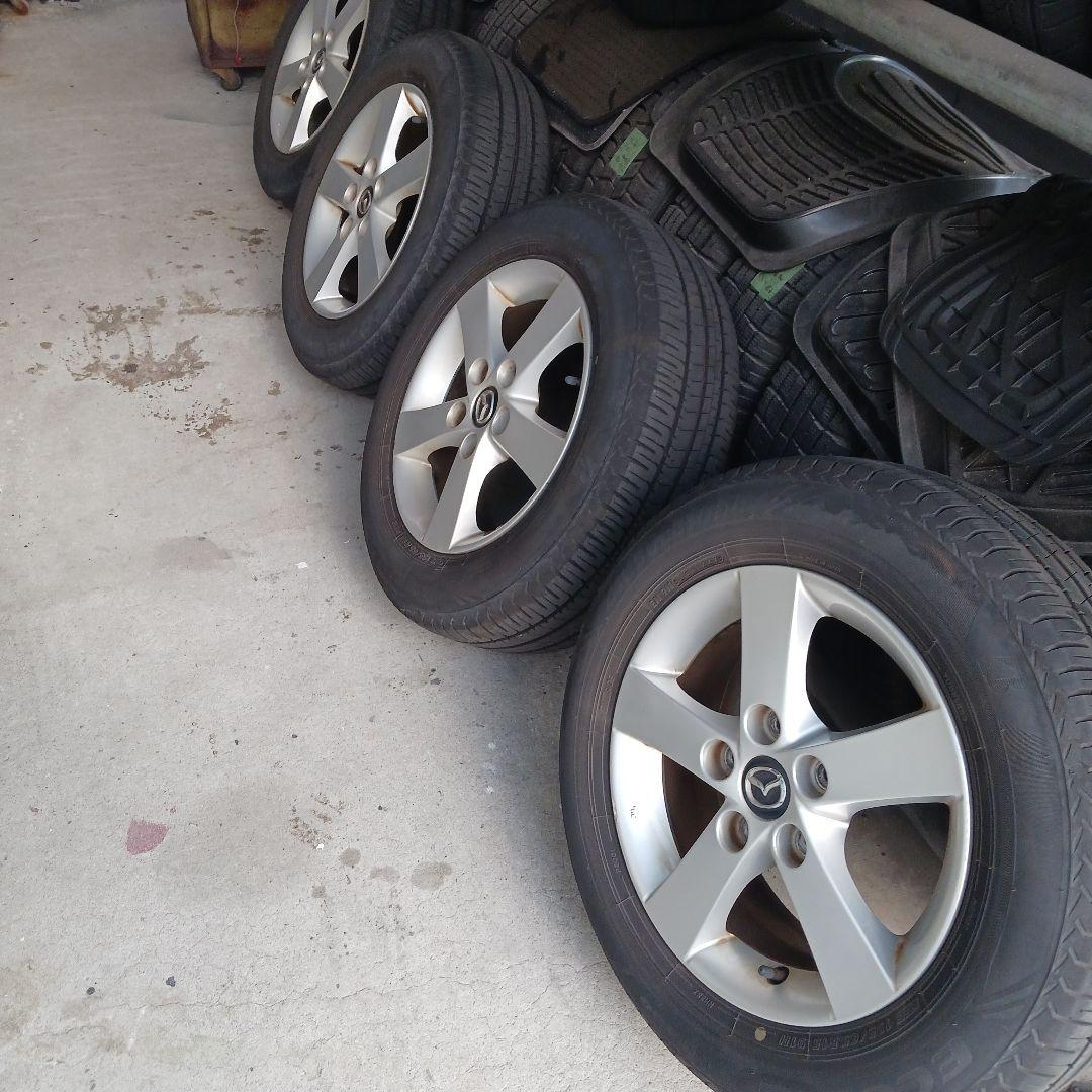 マツダ純正ホイール ブリヂストン エコピア 15インチ ホイールセット