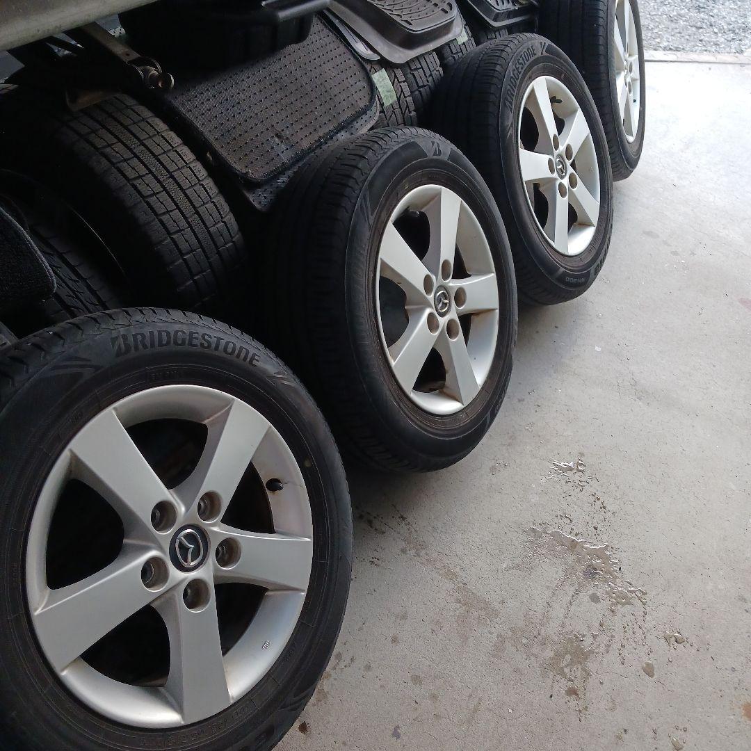 マツダ純正ホイール ブリヂストン エコピア 15インチ ホイールセット