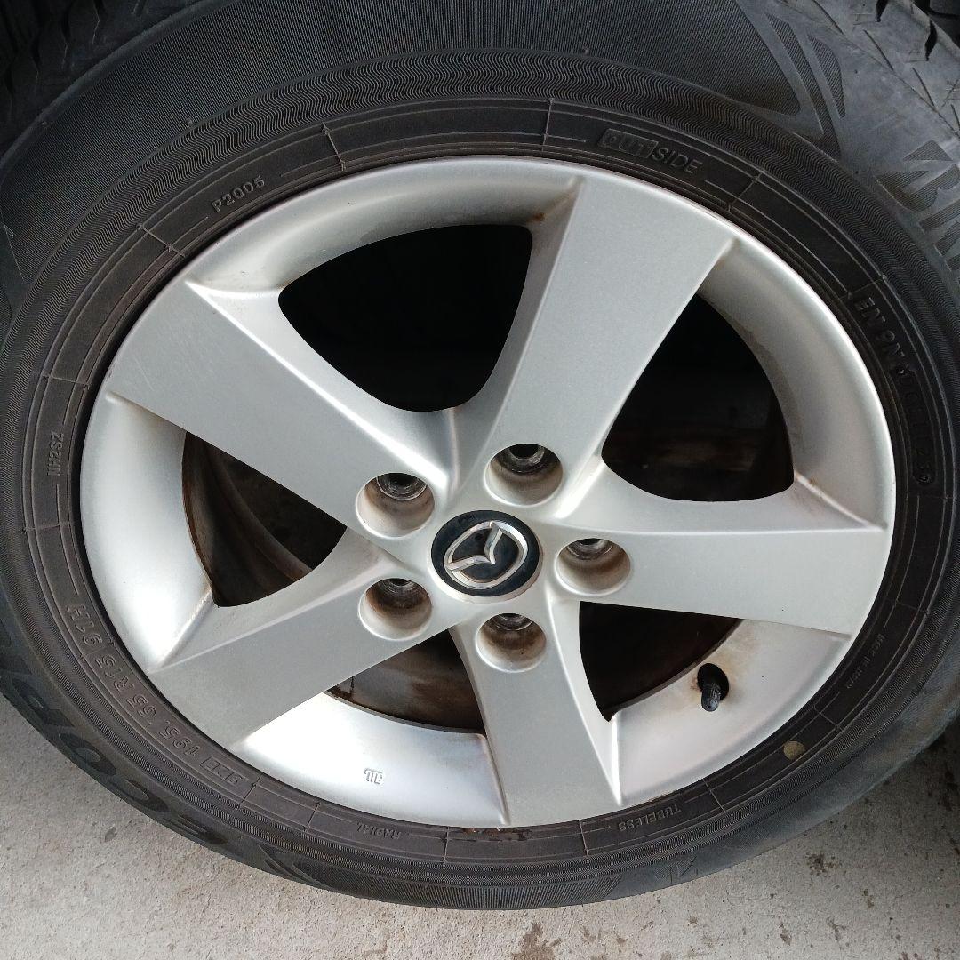 マツダ純正ホイール ブリヂストン エコピア 15インチ ホイールセット