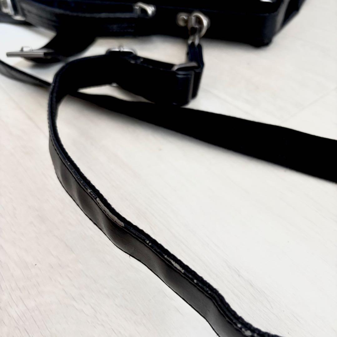 ジャンポール・ゴルチエ　グラッドストンバッグ ドクターバッグ 口金式 合皮