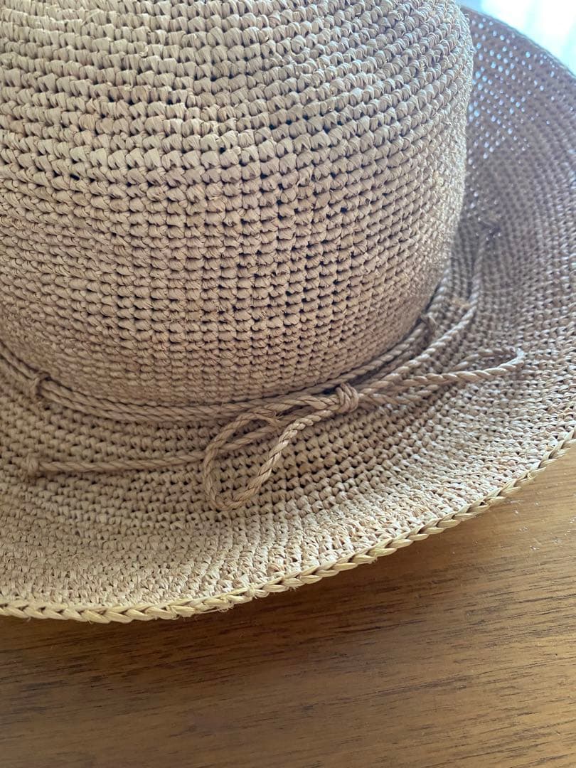 ヘレンカミンスキー　プロヴァンス8 ラフィアハット　ヌガー　麦わら帽子