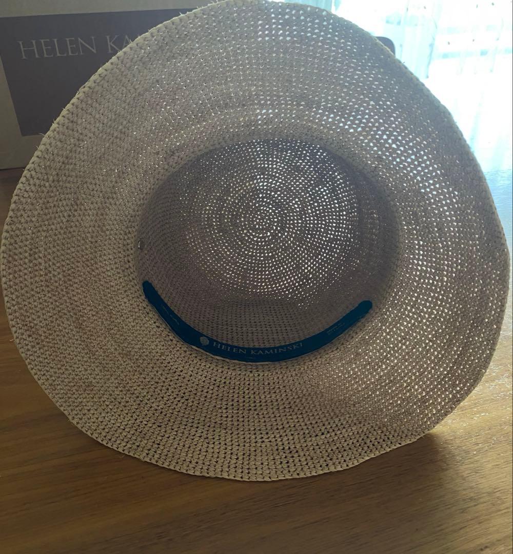 ヘレンカミンスキー　プロヴァンス8 ラフィアハット　ヌガー　麦わら帽子