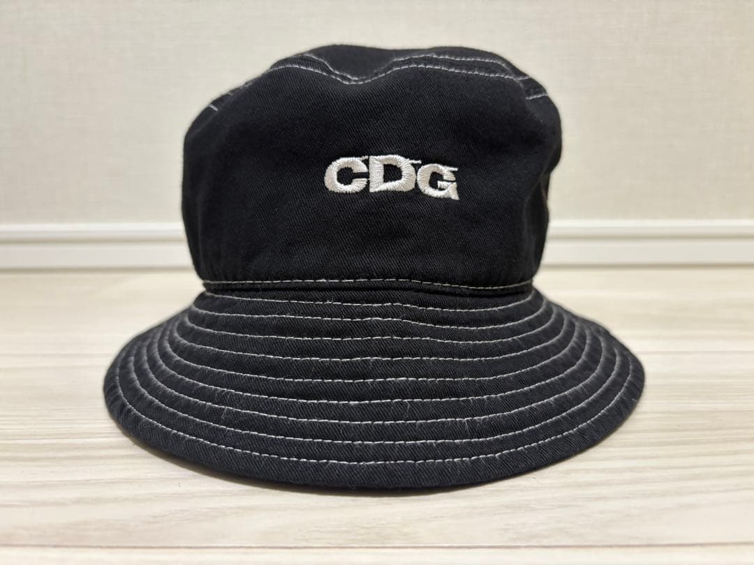 コムデギャルソン CDG バケットハット　ブラック