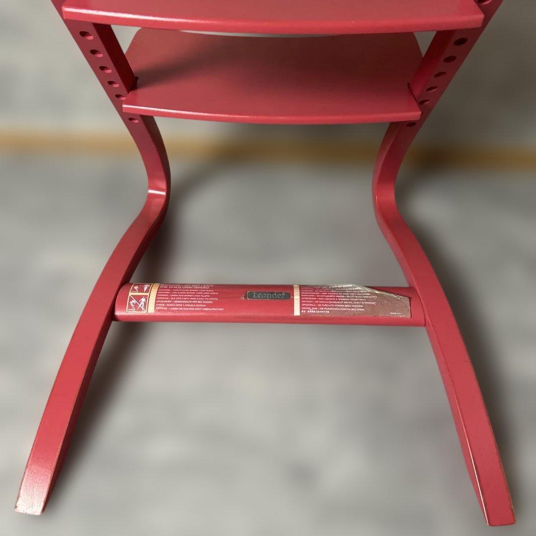 Leanderハイチェア デンマーク発のブランド名作希少カラー♡ピンク