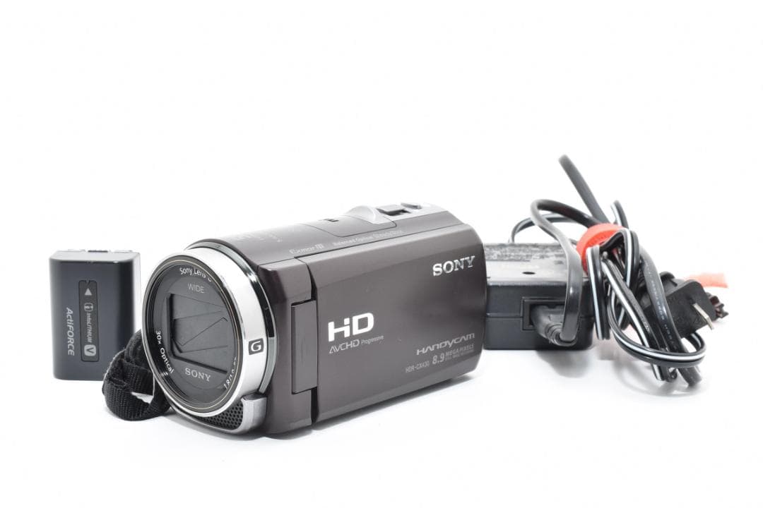 【美品】 SONY HDR-CX430V 動作確認済み　ビデオカメラ3040