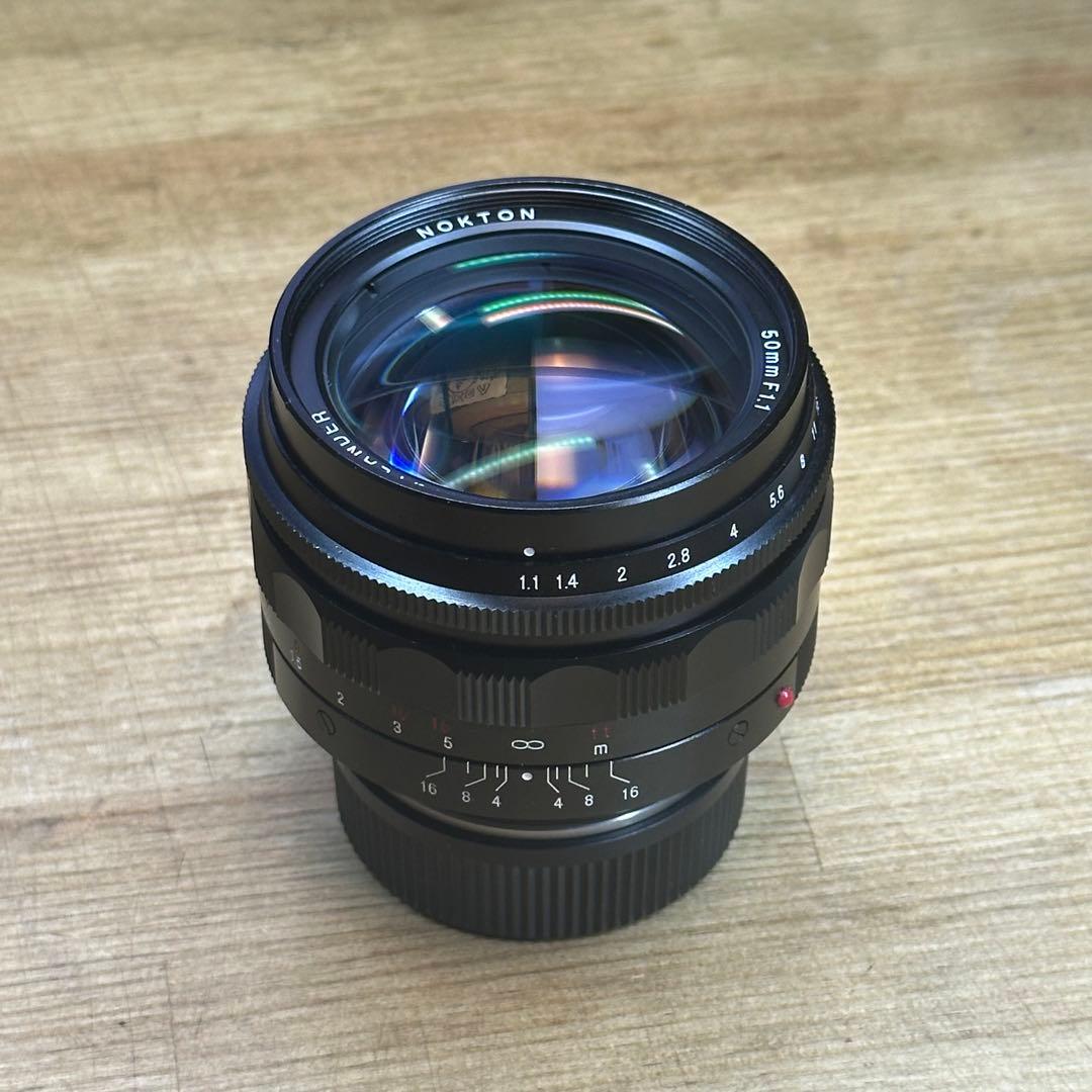 Voigtländer Nokton 50mm F1.1 VM ライカMマウント