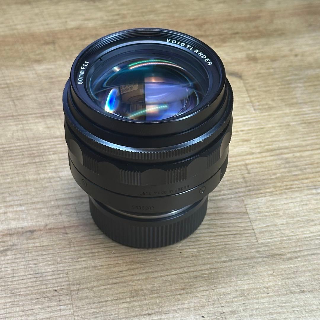 Voigtländer Nokton 50mm F1.1 VM ライカMマウント