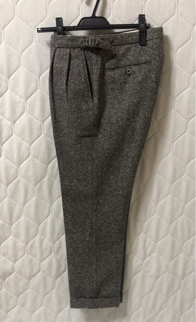 最終GTA プリーツ パンツ 46 サイドアジャスター　HERRICKエリック