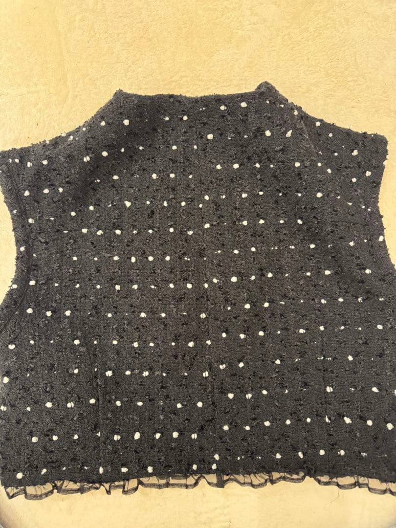 Cavori ツイードジレ