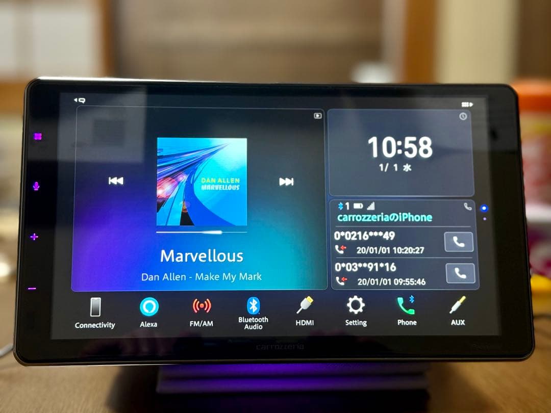 Pioneer DMH-SF700 ディスプレイ カーオーディオ